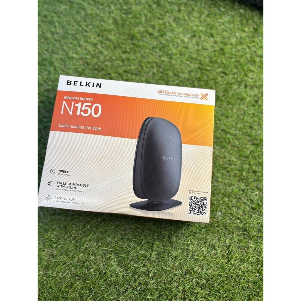 Belkin N150 150 Mbps 4-Port Wireless Wi-Fi Router (F9K1001)